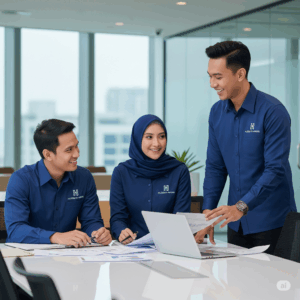 Panduan Lengkap Memilih Seragam Kerja 1 Panduan Lengkap Memilih Seragam Kerja: Dari Desain Hingga Vendor Konveksi Terbaik (Syamanah)
