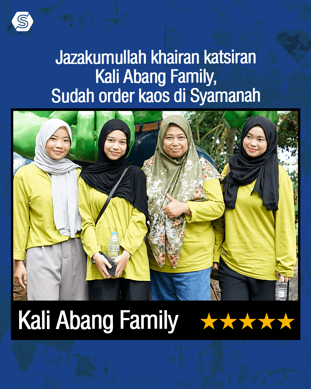 Syamanah Kaos (PoloShirt) 6 Testimonial v2