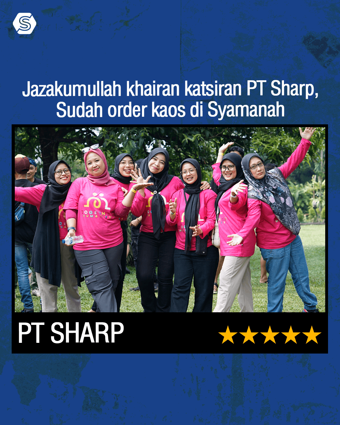 Syamanah Kaos (PoloShirt) 8 Testimonial v4