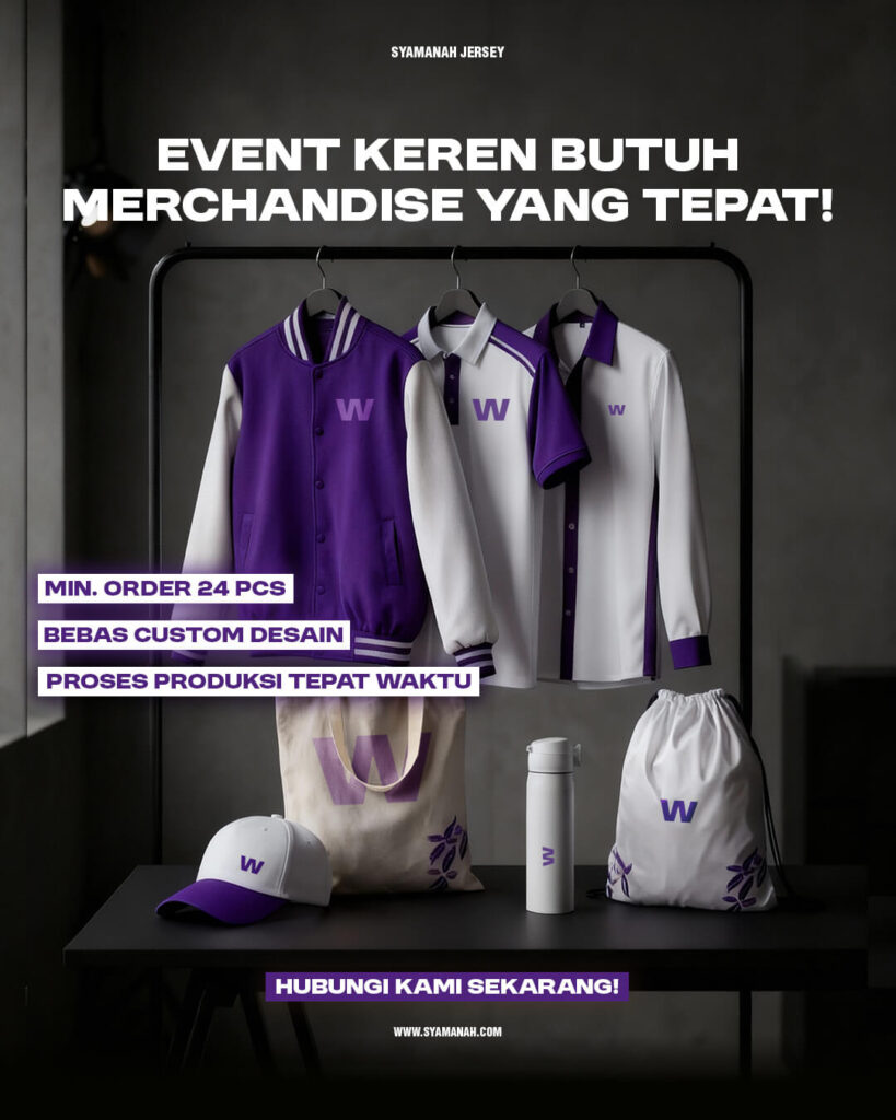 Event Keren Butuh Merchandise yang Tepat 1