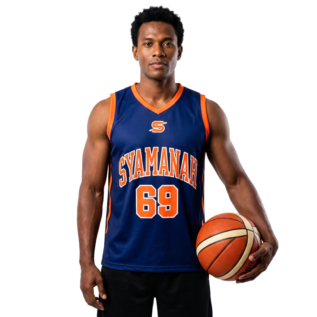 Custom Jersey - GA 9 Custom jersey basket syamanah