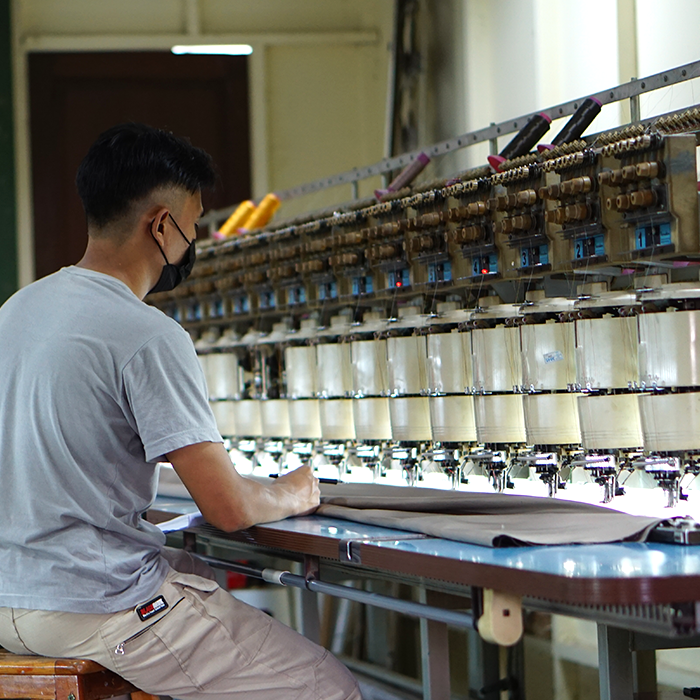 proses bordir jacket syamanah 1