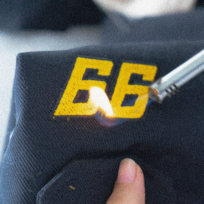 proses trimming jacket syamanah 2