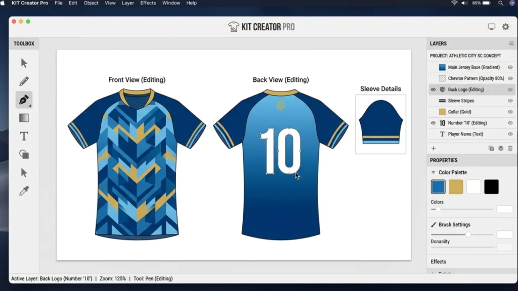 contoh desain - kesalahan saat membuat jersey custom