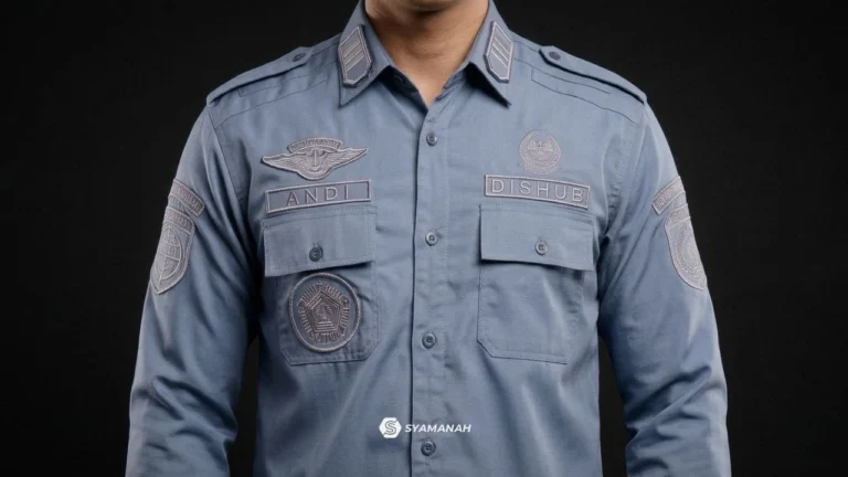 Contoh seragam tactical custom dari syamanah untuk dishub