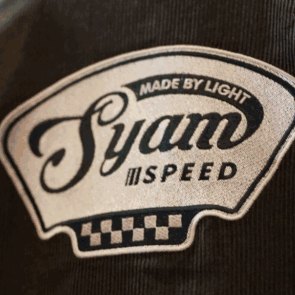 Detail patch bordir jaket Syamanah