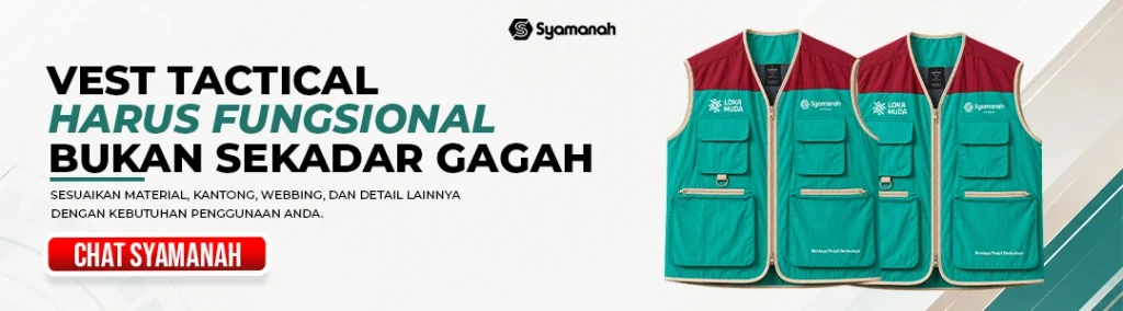 Teknik Bordir atau Sablon untuk Jaket 